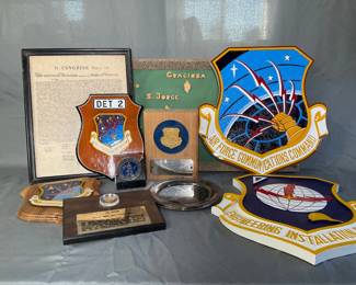 Military "Patch" Plaques