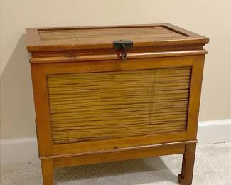 Bamboo Secretary Chest