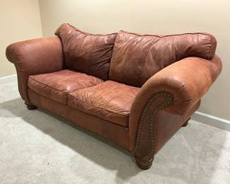 Century Leather Couch
