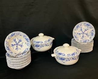 Legacy Mild Bone Blue Garden China