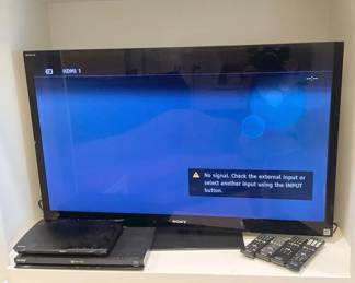 Sony TV, DVD And 3D Player