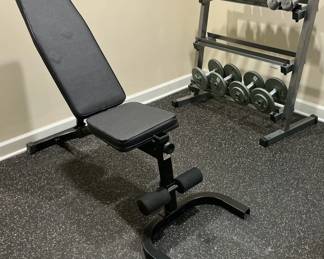 SKYS Bench, Rack, Weights