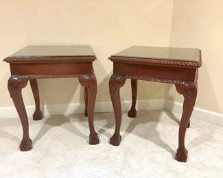 Claw Foot Side Tables
