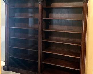 Carved Book Shelves