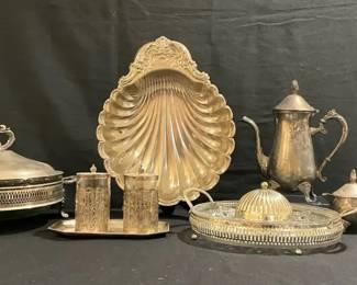 Silver Plated Serving