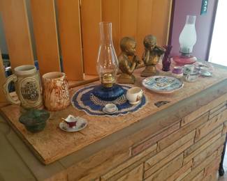 Decor and Oil lamps