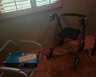 Walker and Commode