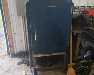 old fridge