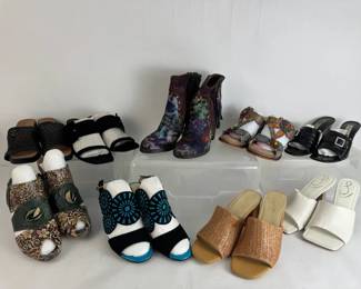 LArtiste, Brighton, Seychelles, Vionic Baretraps Womens Heels Sandals Boots Shoe Lot