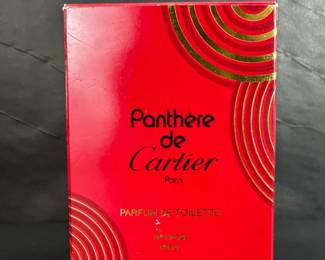 Vintage Panthre de Cartier Parfum de Toilette 200 mL Refill Box Partial Bottle