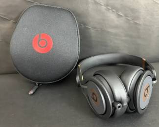 Beats Mixr by Dr. Dre OnEar Headphones Black Rose Gold with Case and Cables