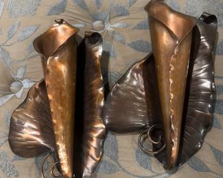 Copper wall decor