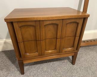 Dixie Furniture MCM nightstand (comes with glass top not shown)