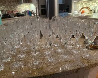 Mikasa stemware......