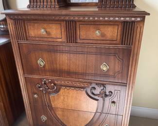 Antique highboy