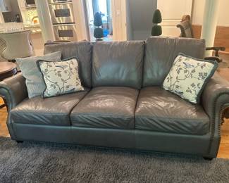 Leather sofa