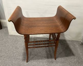 Antique bentwood stool