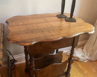 Antique magazine rack