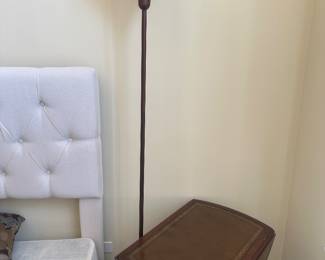 (2) matching stained glass floor lamps (only one photographed)