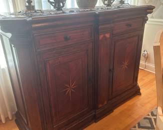 Wood buffet.....