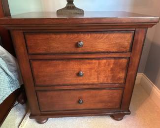 (2) matching nightstands......