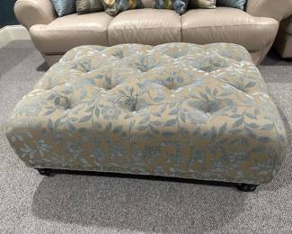Upholstered ottoman