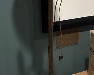 Antique floor lamp