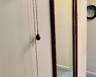 EARLY CLOCK AND MIRROR