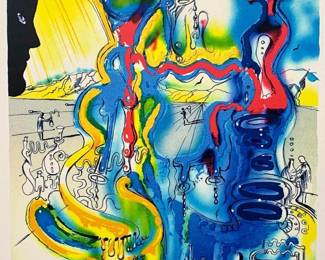 Salvador Dali Blue