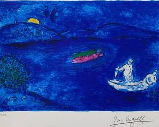 Marc Chagall blue