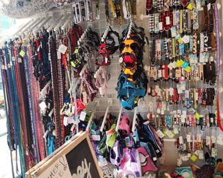 Leashes, collars, harnesses