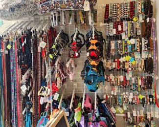 Leashes, collars, harnesses