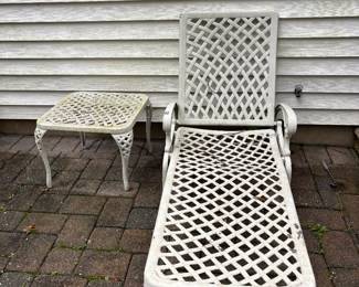 Patio iron furniture