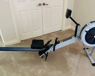 Concept 2 indoor rowing machine
