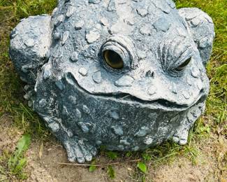 Large ornamental frog
