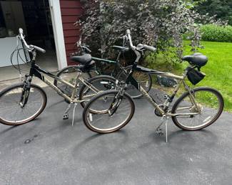 Men's and women's Specialized Expedition bikes
