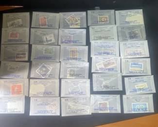 Large Vintage Worldwide Postage Stamp Collection Organized Loose Stamps