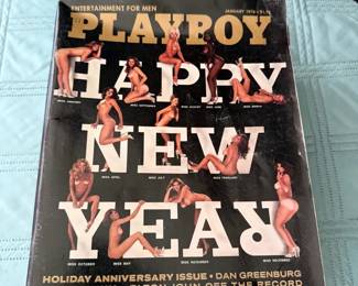 Vintage 1976 Playboy Collection Complete Year Collection