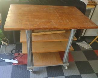 Rolling Four Tier Workbench