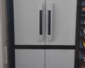 Poly Garage Cabinet With Contents