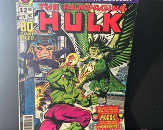 1980 Marvel Treasury Edition 26 The Rampaging Hulk Giant Comic Book