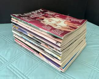 Vintage 1980 Playboy Collection Complete Year Collection