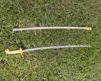 01 US Marine Corps Mameluke Officer Sword HilbornHamburger