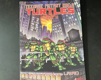Teenage Mutant Ninja Turtles Book II Graphic Novel No. 10 1988 Second Printing Eastman Laird