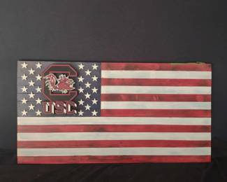 USC Gamecocks Flag, Custom