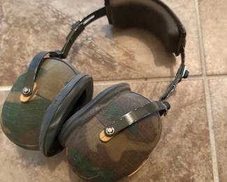 Vintage Military Heavy Duty Hearing Protection