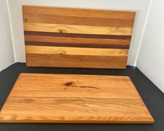 Hand Crafted Cutting Board Pair