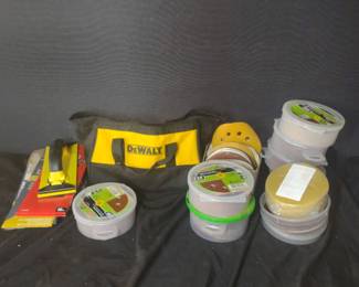 DeWalt Sander And Sanding Pads Galore