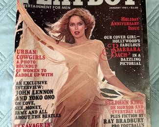 Vintage 1981 Playboy Collection For 11 Months Missing December Issue
