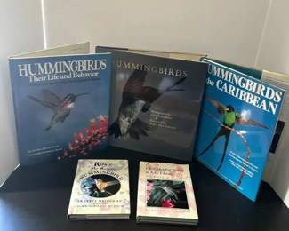 Collection of Hummingbird Books Photography, Natural History Stories 5 Volumes